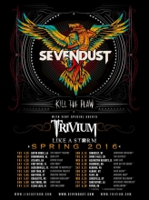 Sevendust US tour 2016